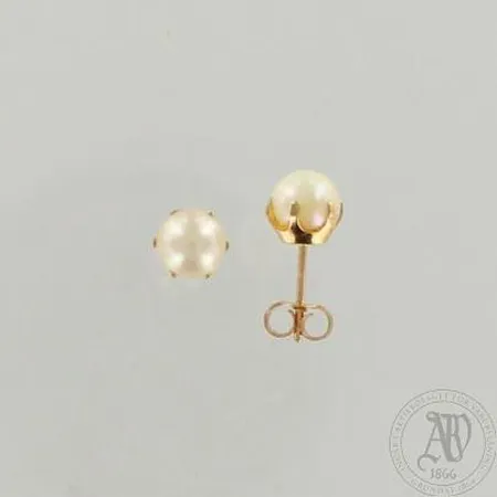 Helmikorvakorut, Ø 6mm, 585br, paino 1,2g