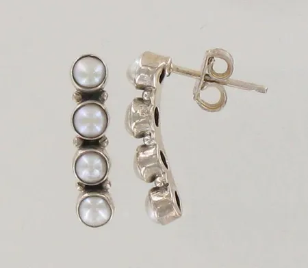 Kivikorvakorut, korkeus 20mm, 925br, paino 3,0g