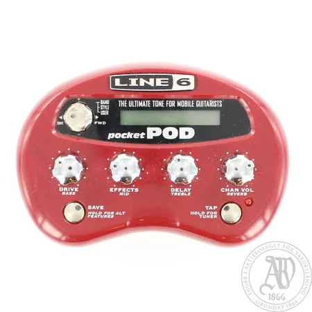 Kitaraefekti  Line 6 Pocket Pod, verkkolaite 