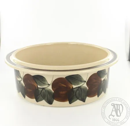 Tarjoilukulho Arabia, Ruija, Raija Uosikkinen, Vuosi, 1975-1981, kivitavara, korkeus 6cm. Lähetetään postipakettina.