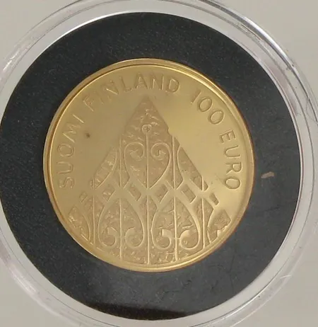 Kultaraha, Porvoon valtiopäivät 200 vuotta, nimellisarvo 100e, 917, paino 6,7g