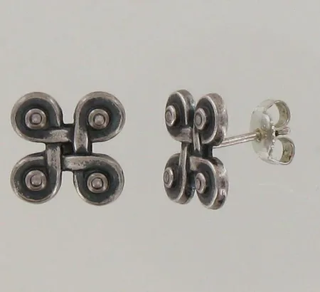 Korvakoru Kalevala Koru, Ø 12mm, 925, paino 3,2g