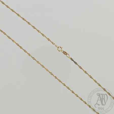 Kaulaketju, pituus 51cm, 585, paino 1,9g 