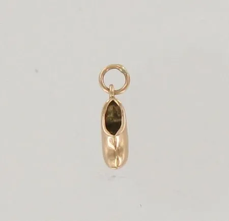 Kenkä-riipus, korkeus 19mm, 585, paino 0,5g