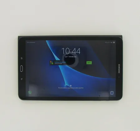Tablettitietokone Samsung Galaxy Tab A SM-T585NZKANEE 10,3", kuitti, takuu voimassa, suojakotelo, laturi
