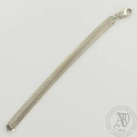 Ranneketju, leveys 10mm, pituus 185mm, 925, paino 19,3g 