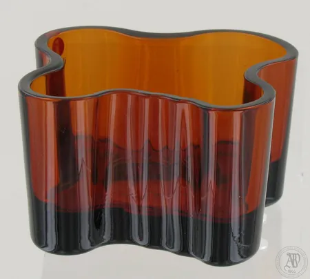 Aalto-kynttilälyhty, Iittala, korkeus 55mm.