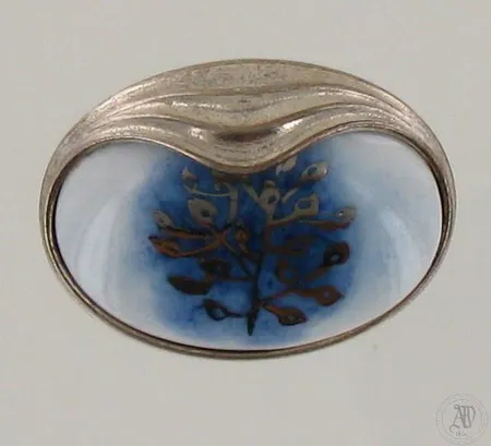 Kivirintaneula, Kalevala koru, leveys 34mm, 925br, paino 11,7g