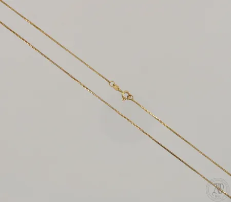 Venetsiakaulaketju, pituus 60cm, 585, paino 3,8g