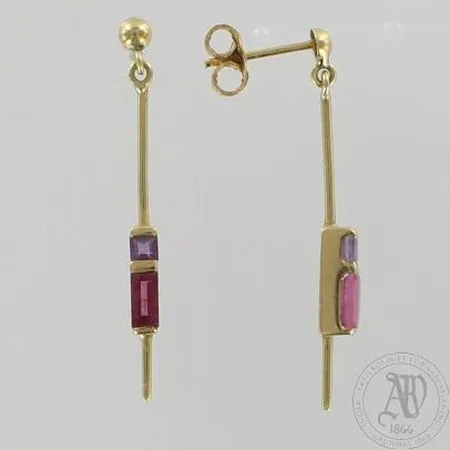0,Kivikorvakorut, korkeus 34mm, 585br, paino 1,6g