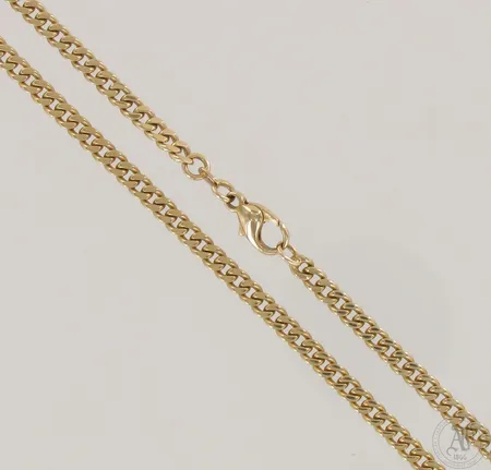 Panssarikaulaketju, lenkin leveys 4mm, pituus 54cm, 585, paino 25,8g