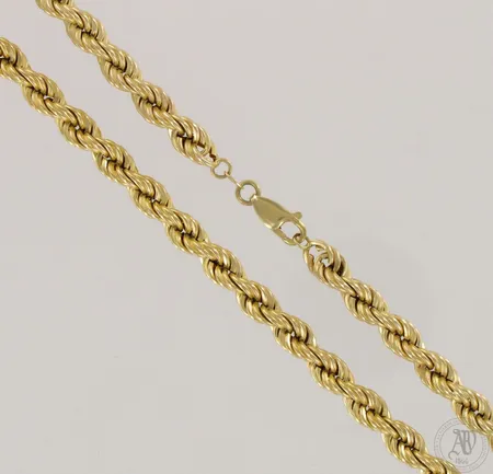 Cordell-kaulaketju, pituus 61,5cm, leveys 7mm, 585, paino 24,1g