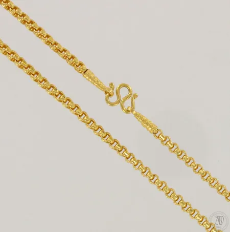 Kaulaketju, pituus 50cm, leveys 4mm, 965, paino 30,4g