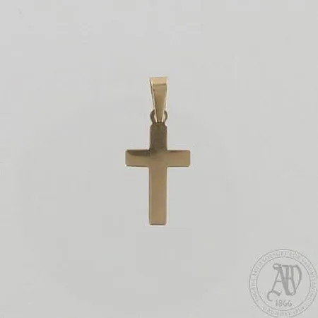 Ristiriipus, kaiverrettu, korkeus 24mm, 585, paino 0,8g