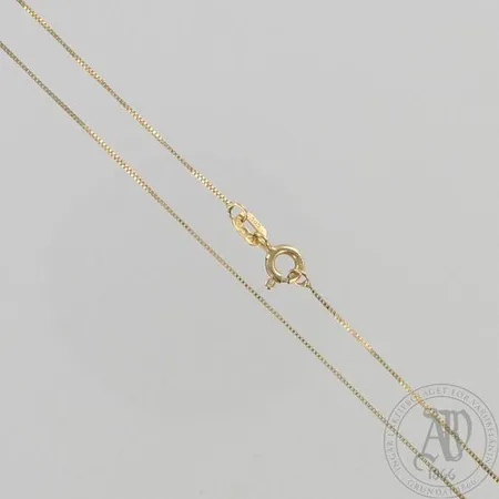 Venetsiakaulaketju, pituus 42cm, 585, paino 1,1g
