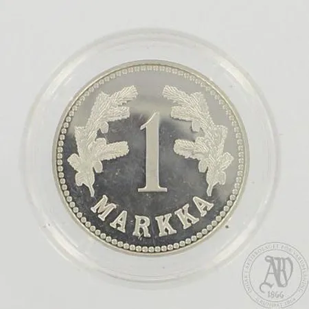 Juhlaraha, 1 markka 1921, 925, paino 14,8g
