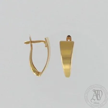 Korvakorut, korkeus 19mm, 585, paino 3,0g