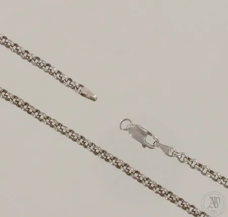 Viallinen kaulaketju, 925, paino 10,6g
