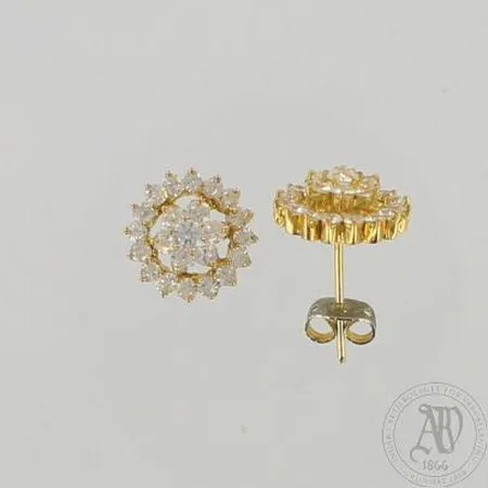 Kivikorvakorut, Ø 13mm, 875br, paino 3,5g, lukot metallia