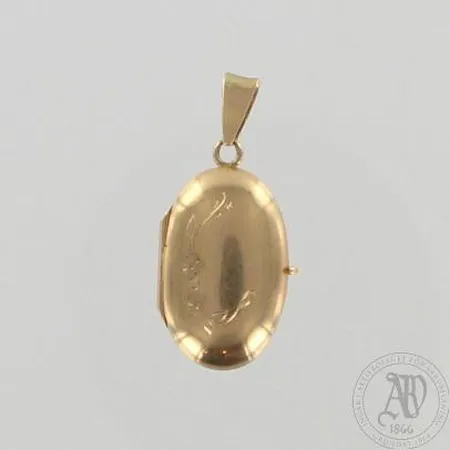 Medaljonki, korkeus 29mm, 585, paino 2,1g