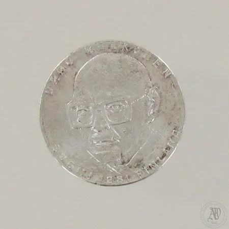 Juhlaraha, Urho Kekkonen 1981, nimellisarvo 50mk, 500, paino 20,1g 
