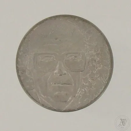Juhlaraha, Urho Kekkonen 1975, nimellisarvo 10 markkaa, 500, paino 23,9g 