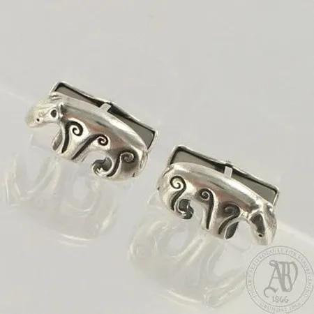 Kalvosinnapit Kalevala Koru, Kalevankarhu, rasia ,925br, paino 11,2g