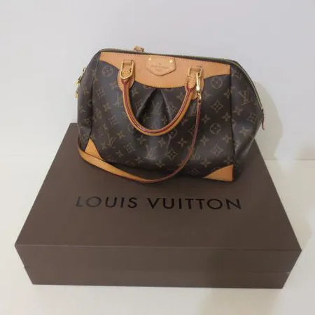 Käsilaukku Louis Vuitton, M 41632 Segur Monogram, laatikko ja ostokuitti (2015), pieniä käytön jälkiä