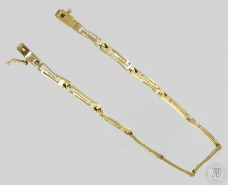 Viallinen ranneketju, 585, paino 6,9g