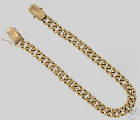 Panssariranneketju, pituus 230mm, leveys 7mm, 585, paino 39,2g