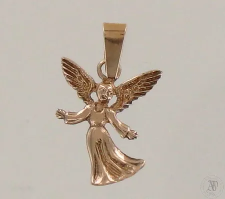 Enkeli-riipus, 585, paino 0,9g