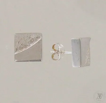 Korvakorut, leveys 10mm, 925, paino 3,8g