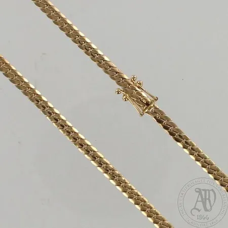 Kaulaketju, pituus 45cm, 585, paino 18,3g