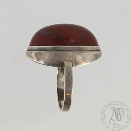 Kivisormus, Kalevala Koru, vuodelta 1964, koko 18, 916br, paino 9,0g