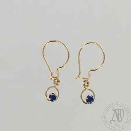 Kivikorvakorut, korkeus 21mm, 585br, paino 0,6g