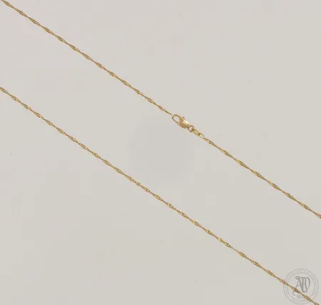Kaulaketju, pituus 52,5cm, 585, paino 2,1g 