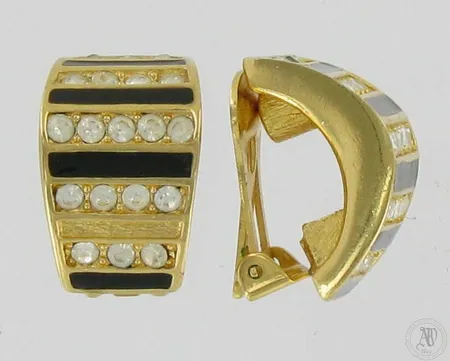 Kivikorvakorut Christian Dior, metallia, korkeus 20mm