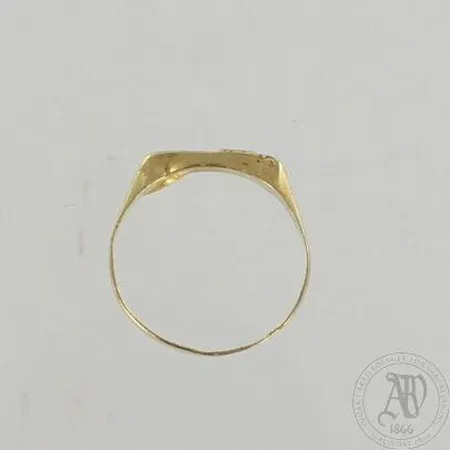 Viallinen timanttisormus 1xn.0.01ct, 585, paino 1,4g