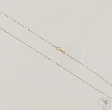 Venetsia-kaulaketju, pituus 42,5cm, 585, paino 1,7g