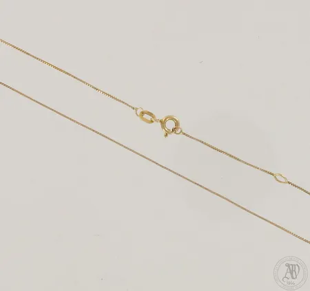 Venetsia-kaulaketju, pituus 42,5/45,5cm, 585, paino 1,0g