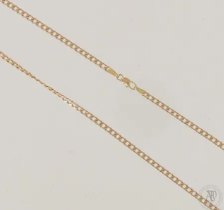 Panssarikaulaketju, pituus 47cm, 585, paino 4,8g