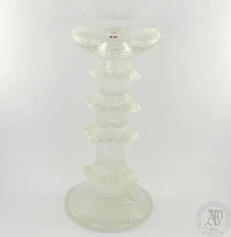 Kynttilänjalka Iittala, Festivo, signeerattu TS, korkeus 180mm. Lähetetään postipakettina.