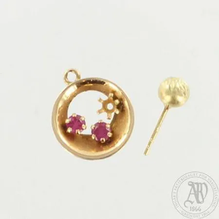 Viallisia koruja 585br, paino 0,8g 
