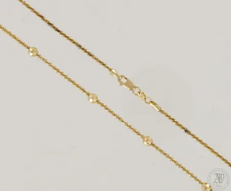 Kaulakoru, pituus 48,5cm585, paino 3,5g