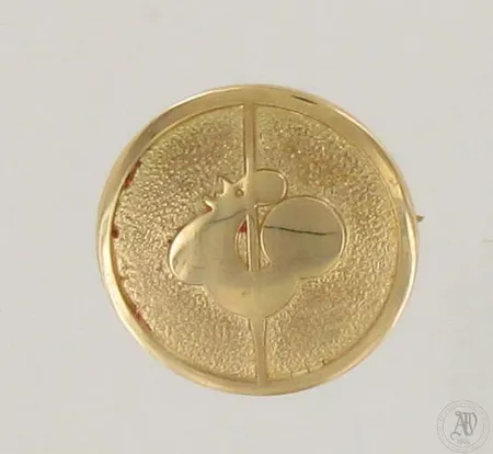 Rintamerkki, Ø 18mm, 585, paino 3,9g