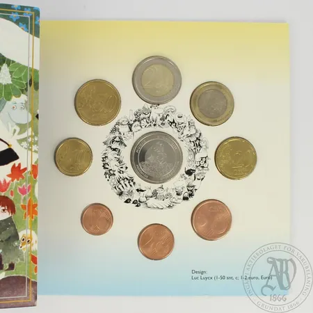Rahasarja, Muumit valloittavat, nimellisarvo 3,88€