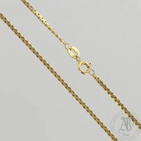 Kaulaketju, pituus 49cm, 585, paino 4,7g