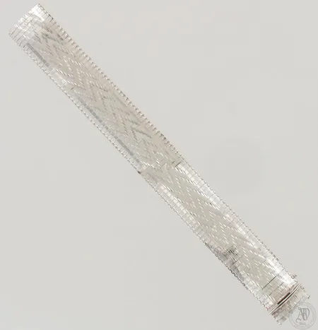 Viallinen rannekoru, 925, paino 23,0g
