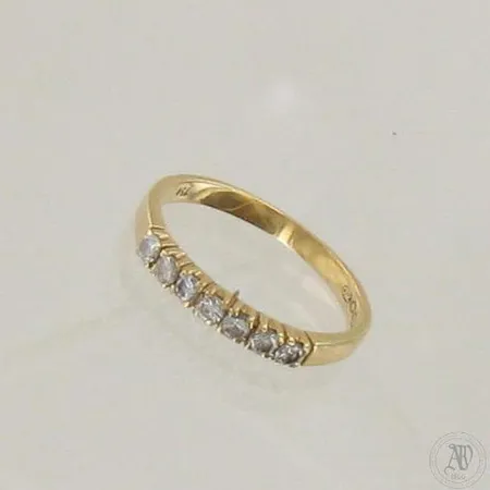 Timanttisormus 7xn.0.02ct, koko 15, 750, paino 1,5g