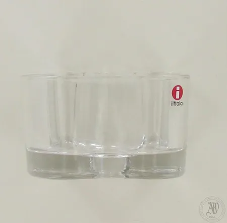 Aalto-maljakko Iittala, korkeus 55mm, kirkas, laatikko